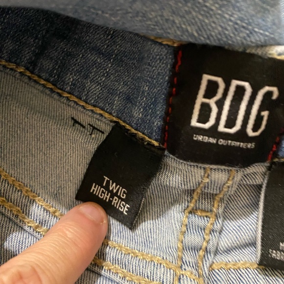 BDG Twig High Rise Light Wash Skinny Cotton Blend Jeans Size 29” - Picture 14 of 15